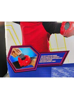 Spider-Man Across The Spider-Verse Kids Web Action Mask & Gauntlets